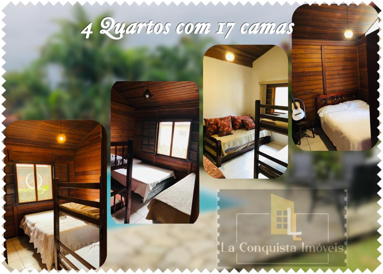 Casa De Praia Estilosa Com Piscina No Condominio-Litoral Norte Bertioga Eksteriør bilde