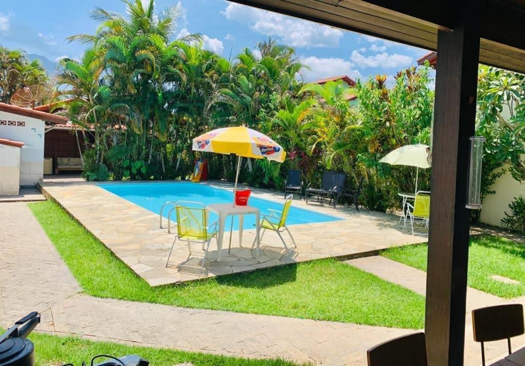 Casa De Praia Estilosa Com Piscina No Condominio-Litoral Norte Bertioga Eksteriør bilde