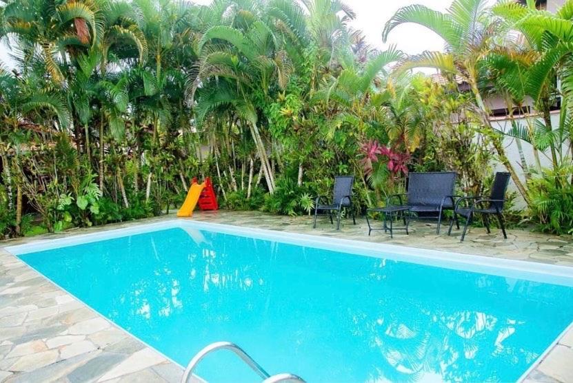 Casa De Praia Estilosa Com Piscina No Condominio-Litoral Norte Bertioga Eksteriør bilde